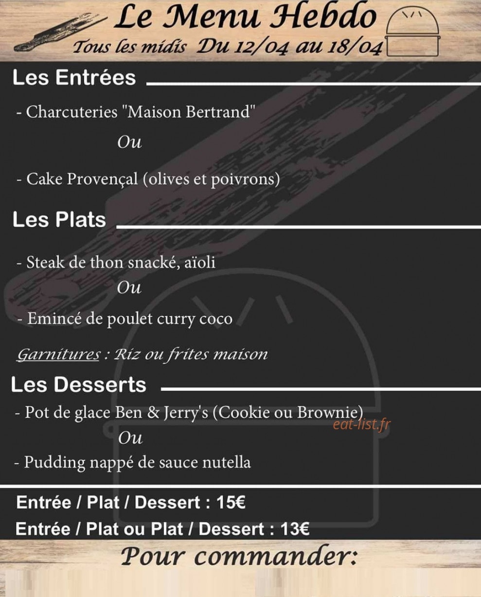 Burger et Cassolette à Carcassonne menu et photos
