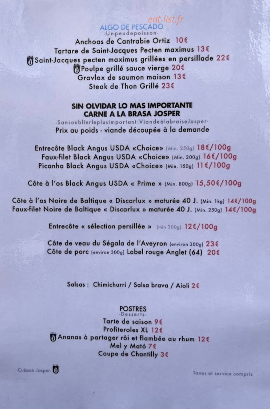 Casa Maria — carte page 2