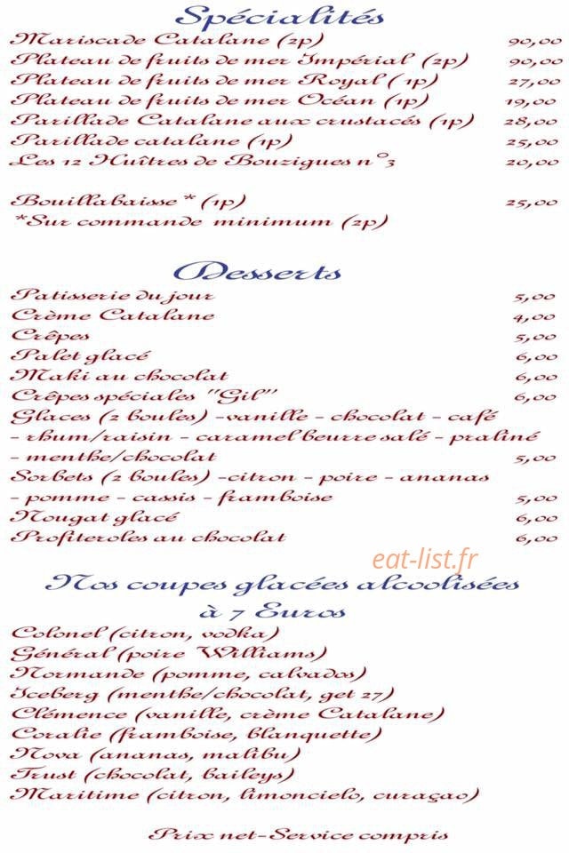 Chez gil — carte page 9