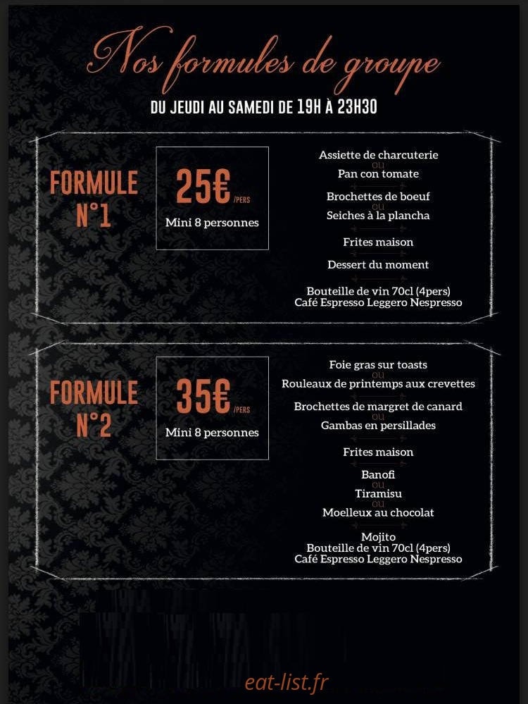 Chez Ju — carte page 2