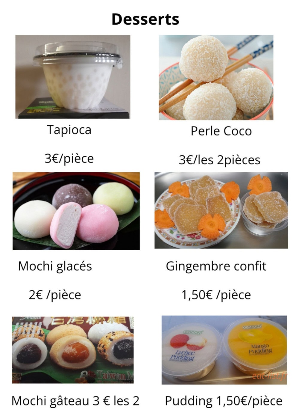 Chez Minnie — carte page 13