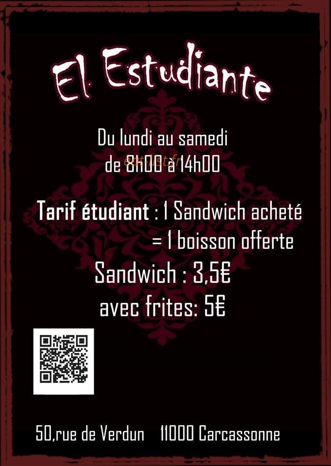 El estudiante — carte page 1
