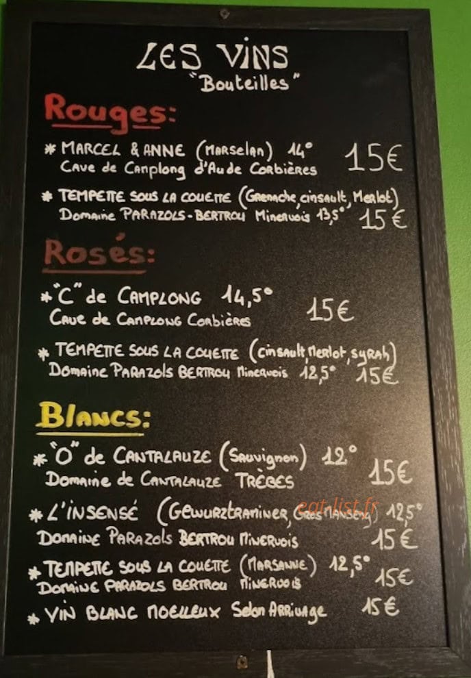 Jungle Taverne — carte page 7