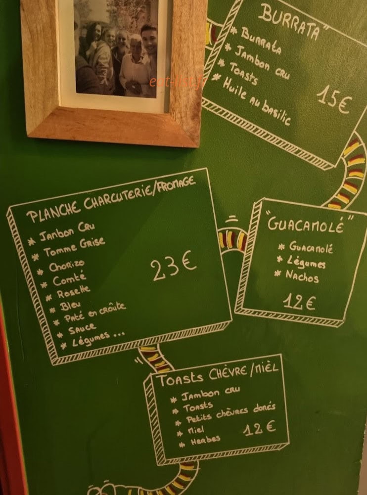 Jungle Taverne — carte page 1