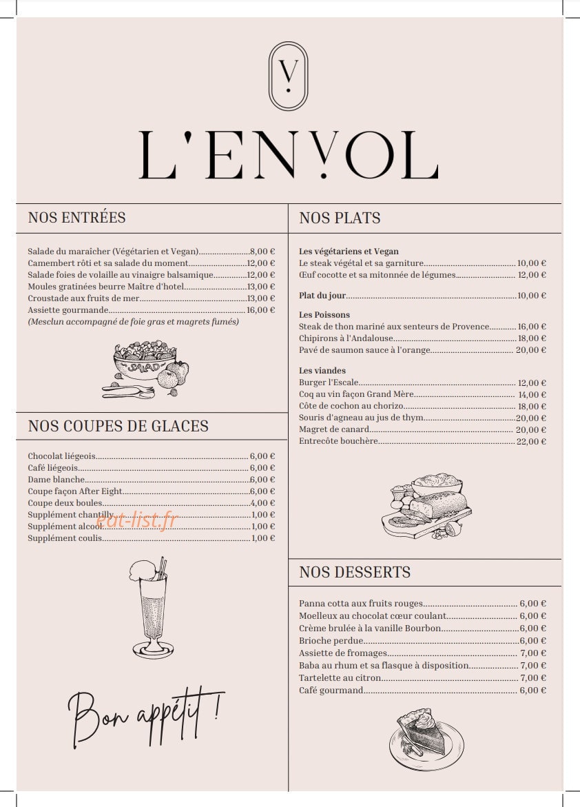 L'Envol — carte page 1