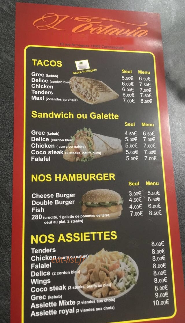 L’Octavia — carte page 1