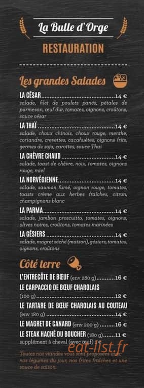 La bulle d'orge — carte page 1