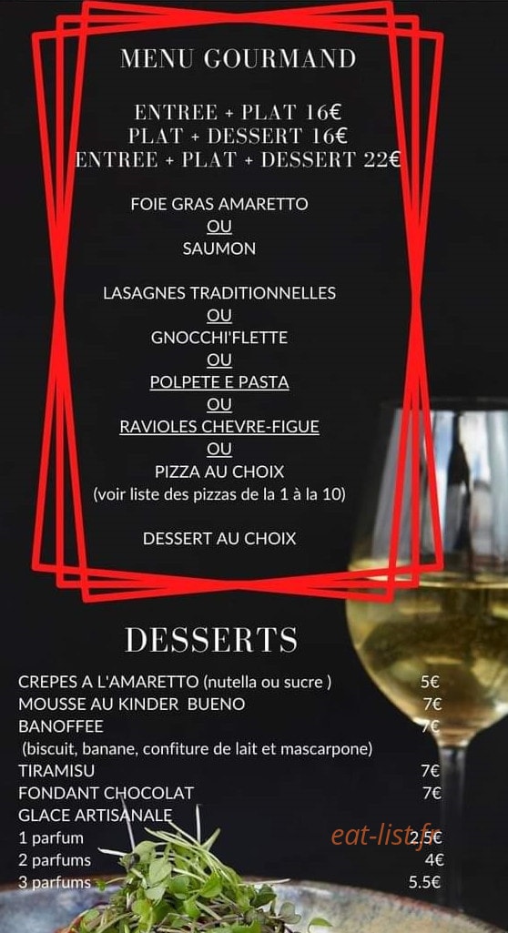 La Famiglia — carte page 3