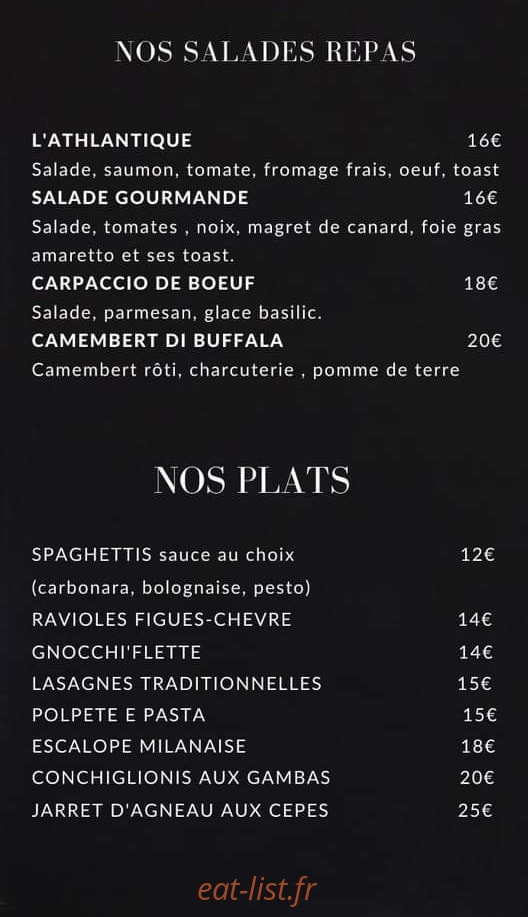 La Famiglia — carte page 2