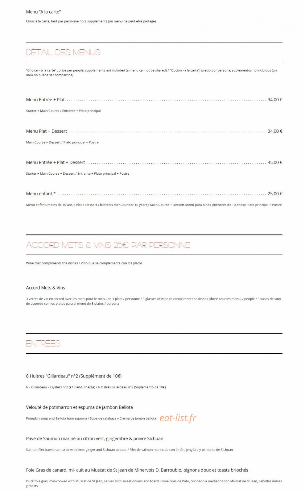 La Marquière — carte page 1