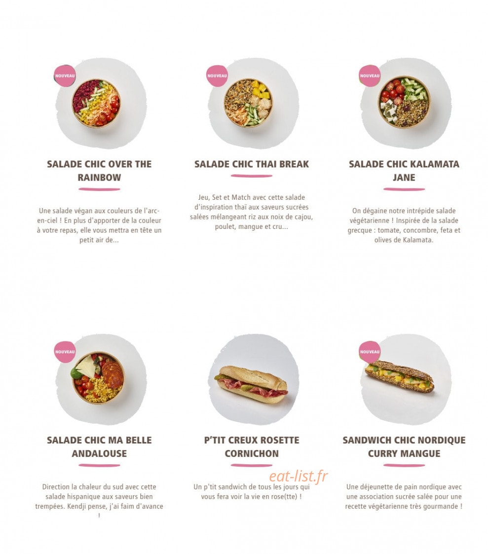 La Mie Câline — carte page 4