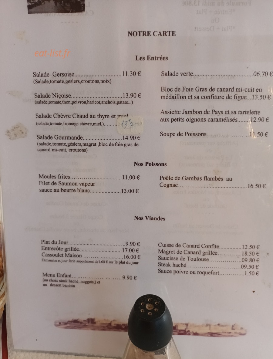 La rotonde — carte page 1