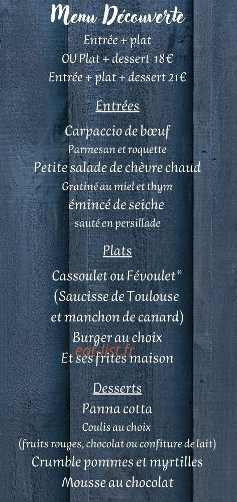 Le Cachotier — carte page 6