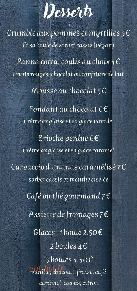 Le Cachotier — carte page 10