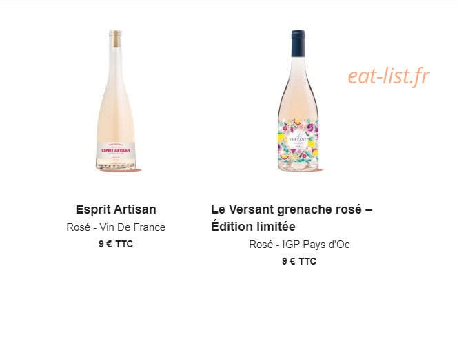 Le Comptoir de la Cité — carte page 1