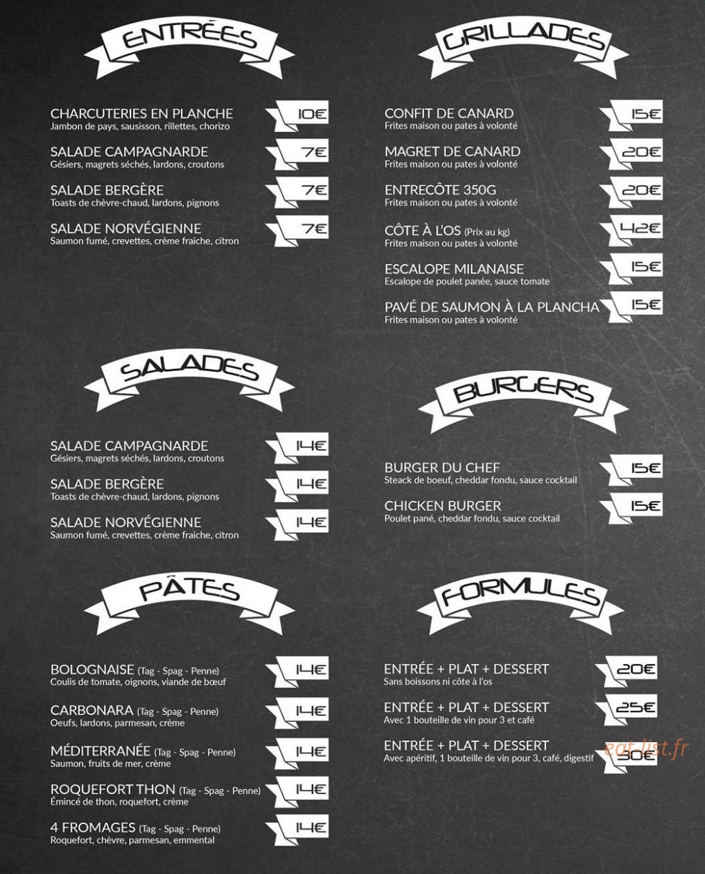 Le Couloir — carte page 2
