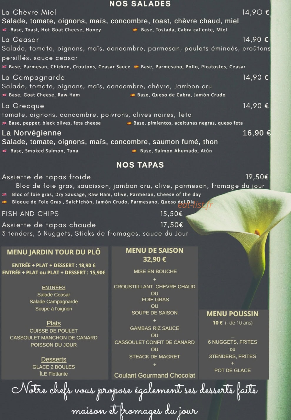 Le Jardin De La Tour Du Plô — carte page 2