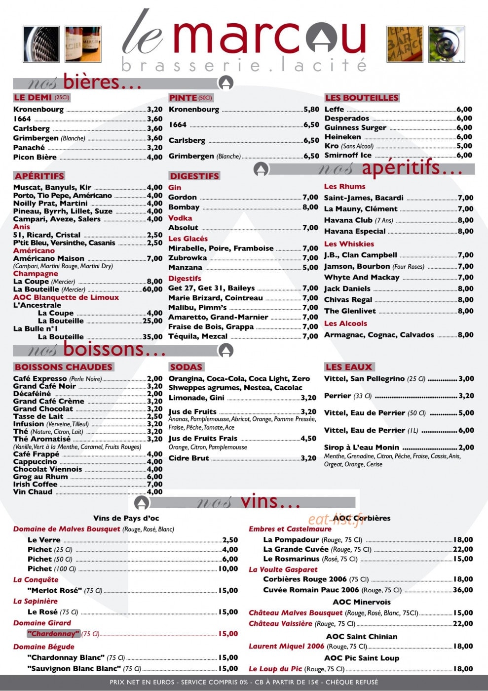 Le Marcou — carte page 2