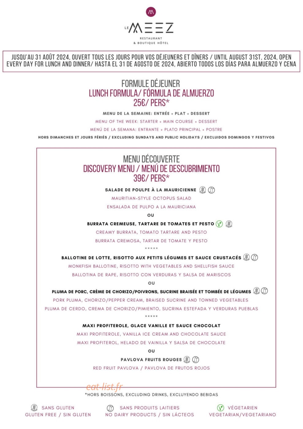 Le Meez — carte page 1