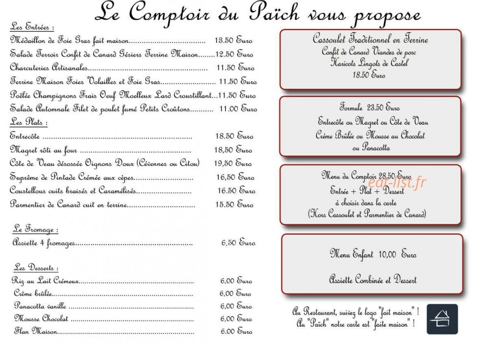 Le Païchérou — carte page 1