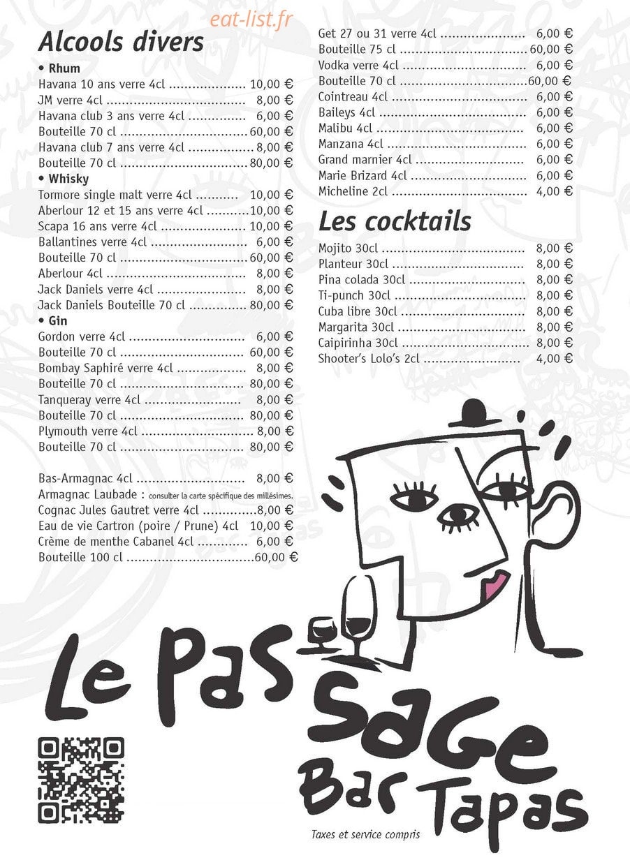 Le Pas Sage — carte page 5