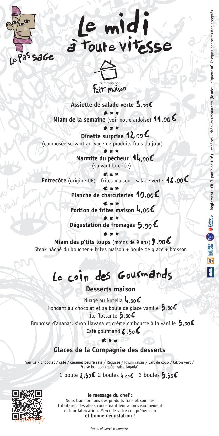 Le Pas Sage — carte page 1