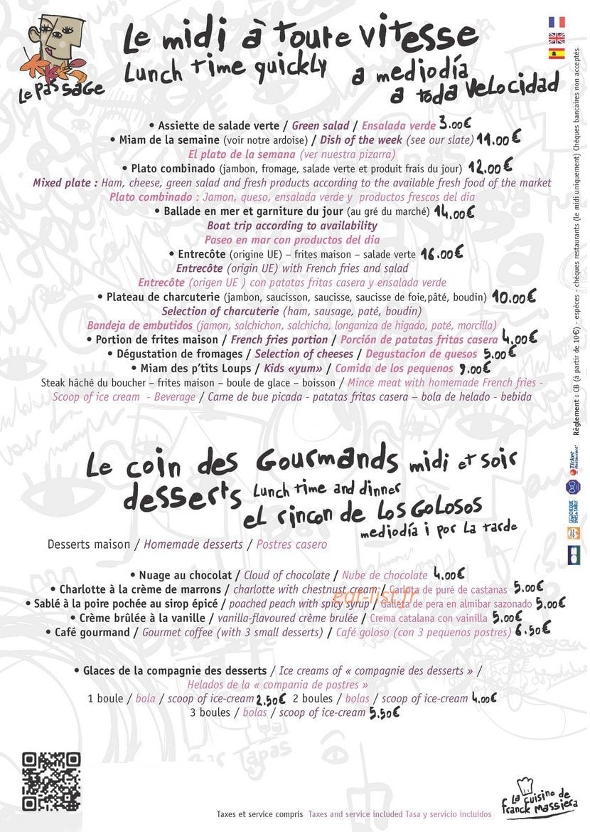 Le Pas Sage — carte page 3