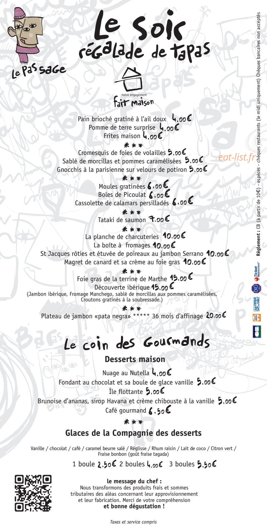 Le Pas Sage — carte page 2