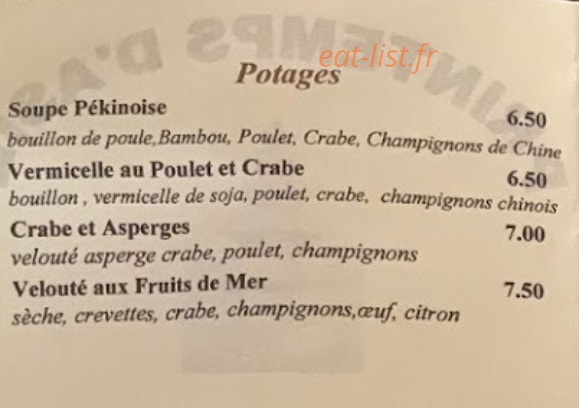 Le Printemps d'Asie — carte page 2