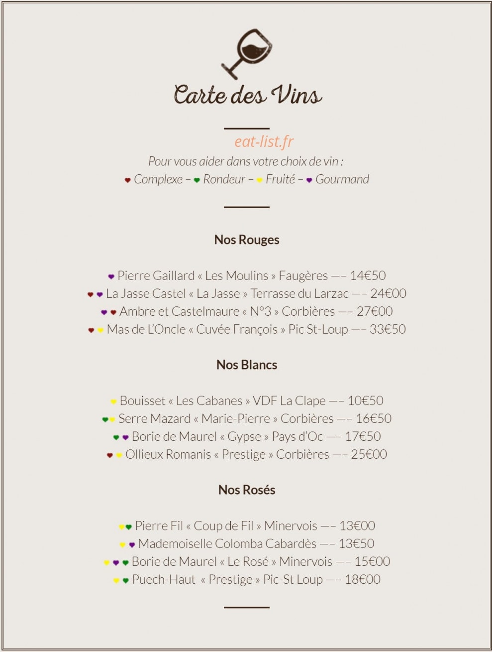 Le Verre d'Un — carte page 3