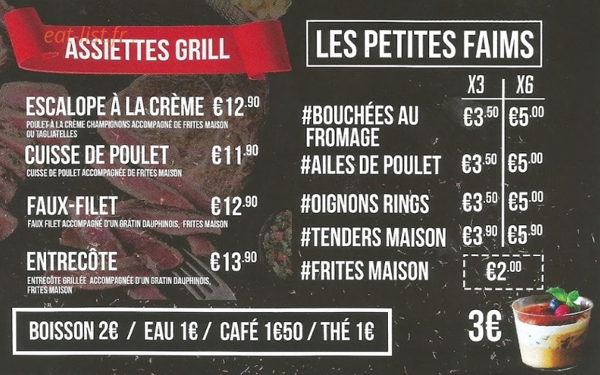 Mate Faim — carte page 3
