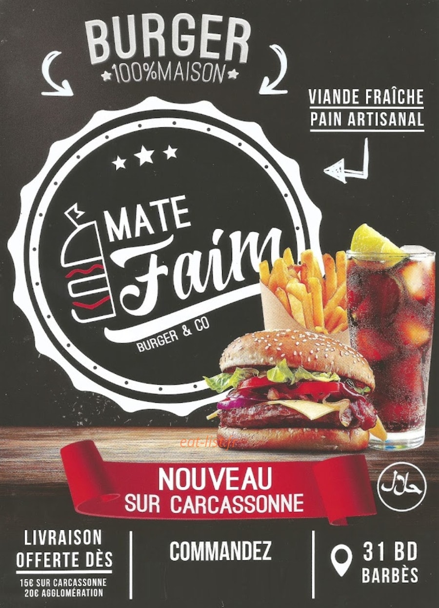Mate Faim — carte page 1