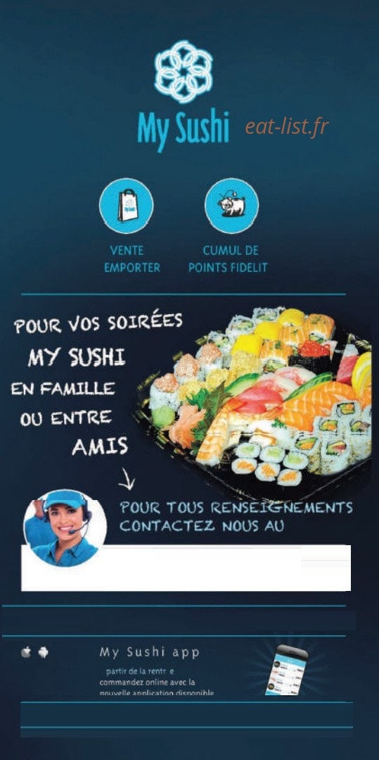 My Sushi — carte page 6