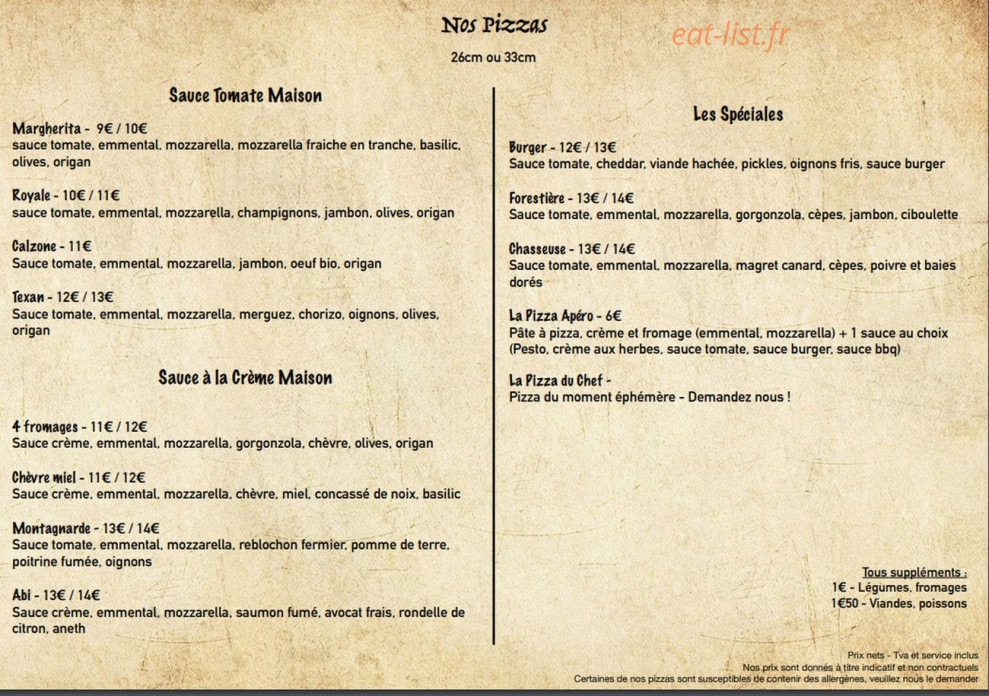 Oh my Pizza à Carcassonne menu et photos