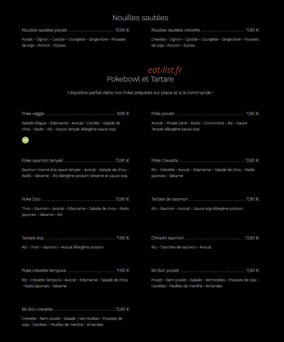 Sushi Place — carte page 6