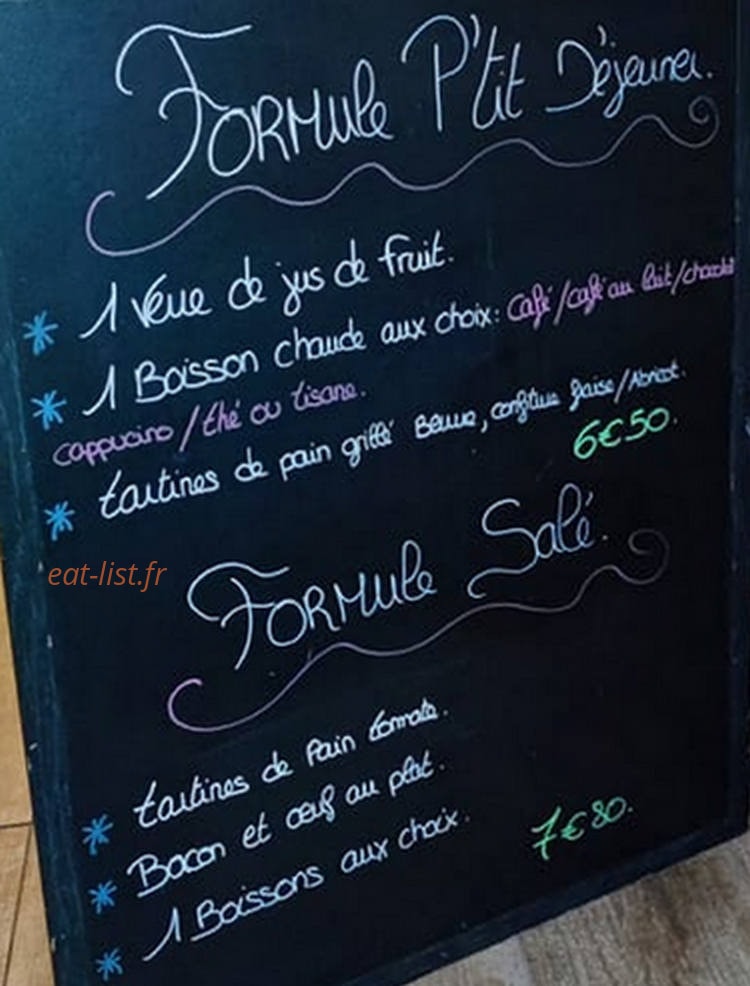MC Burger — carte page 1