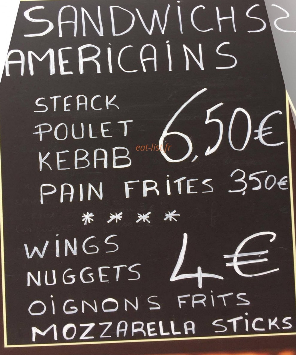 Du Salé au Sucré — carte page 2
