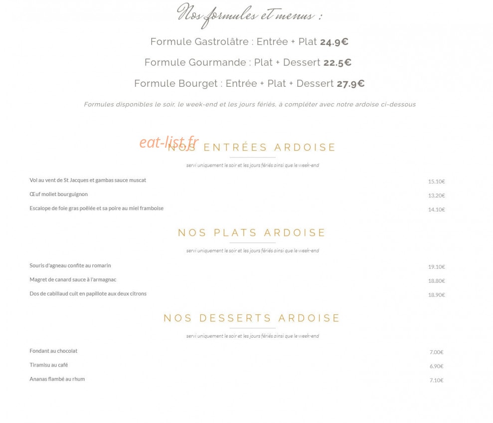 Au bourget — carte page 1