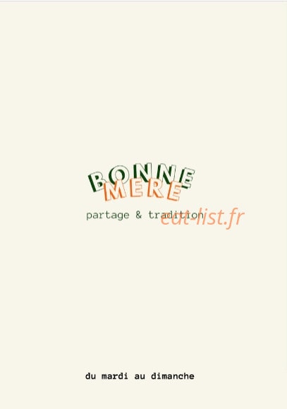 Bonne Mère — carte page 1