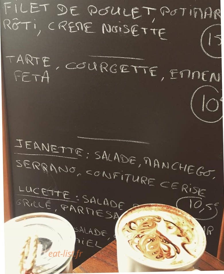 Chez Mamie — carte page 1