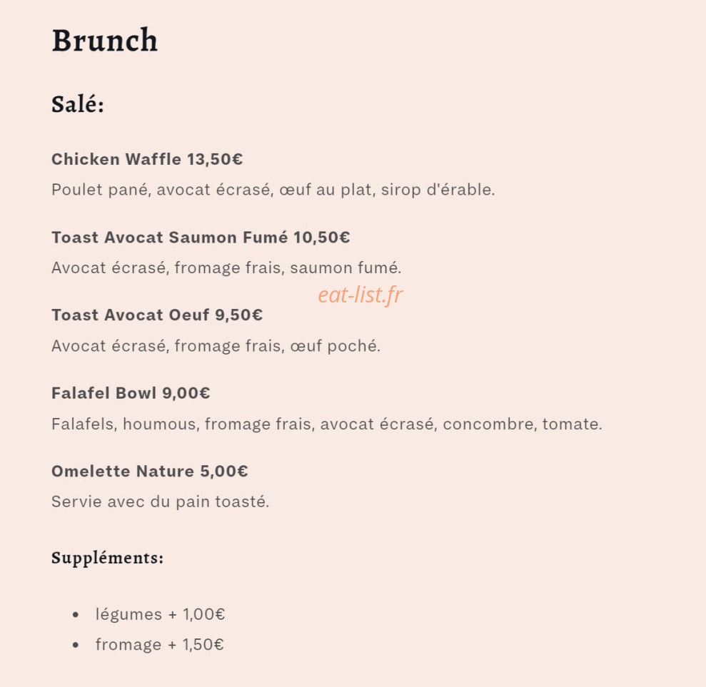 Cortado — carte page 1