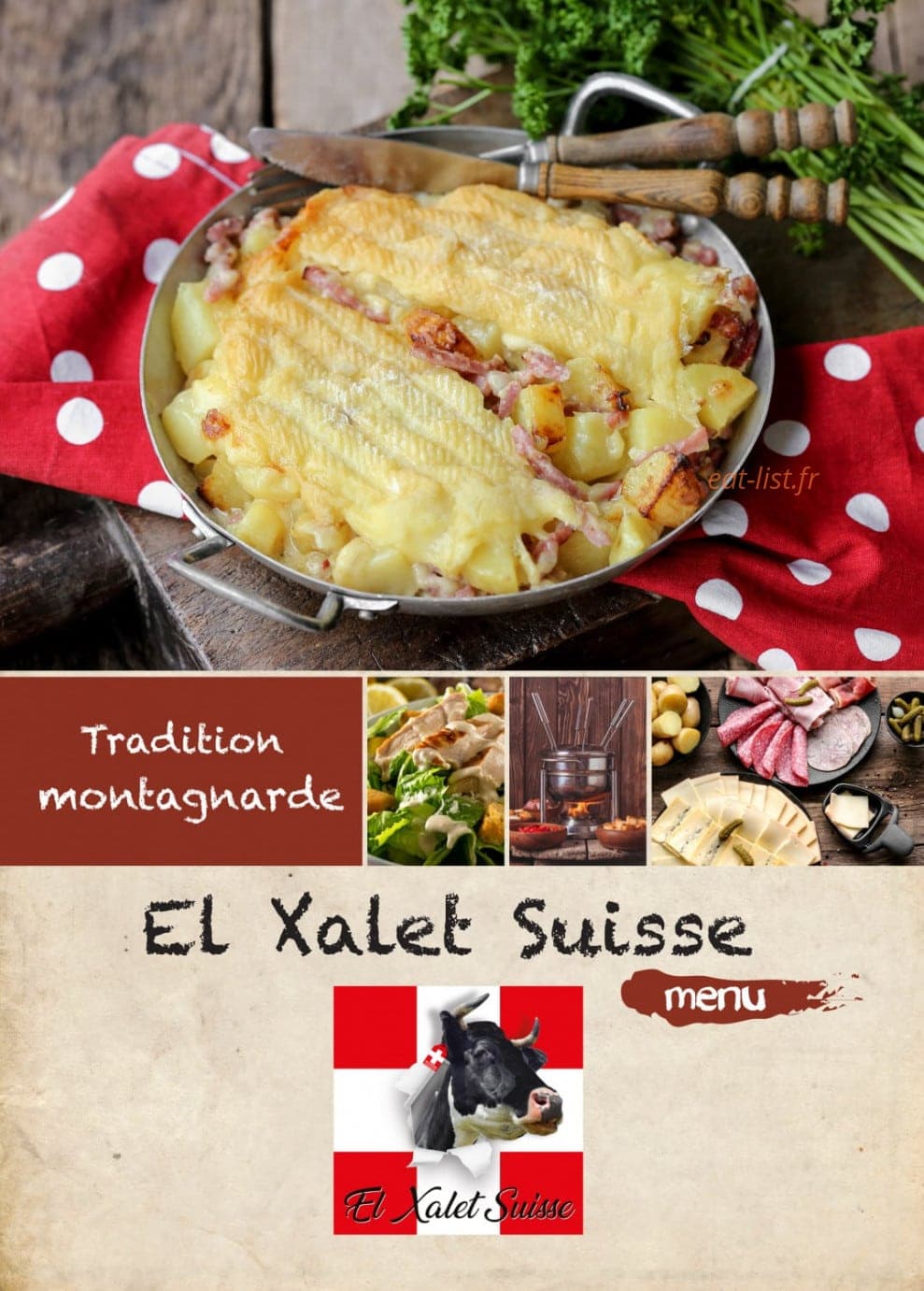 El xalet suisse — carte page 1