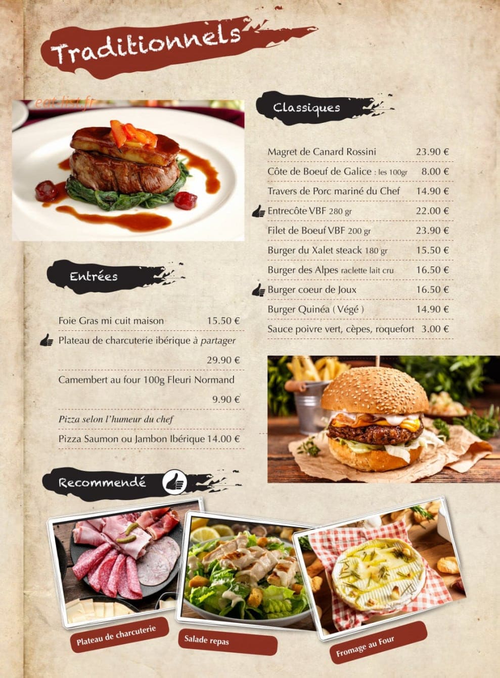 El xalet suisse — carte page 2