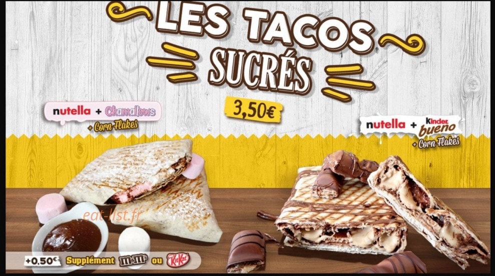 Enjoy tacos — carte page 4