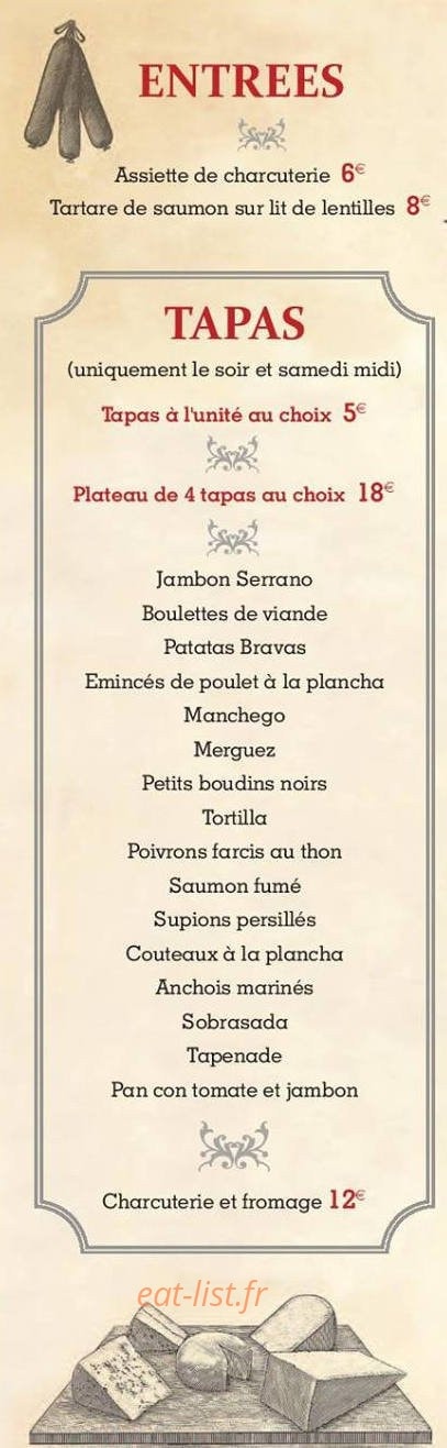 L'Hacienda Bodega — carte page 2