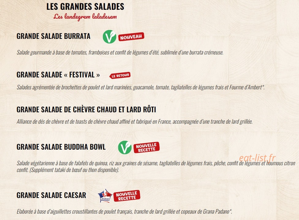 La Boucherie — carte page 2