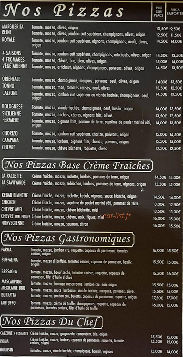 La Casa — carte page 1
