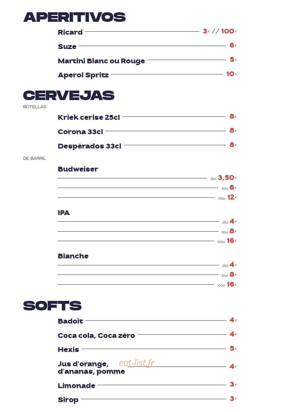 La Favela — carte page 7