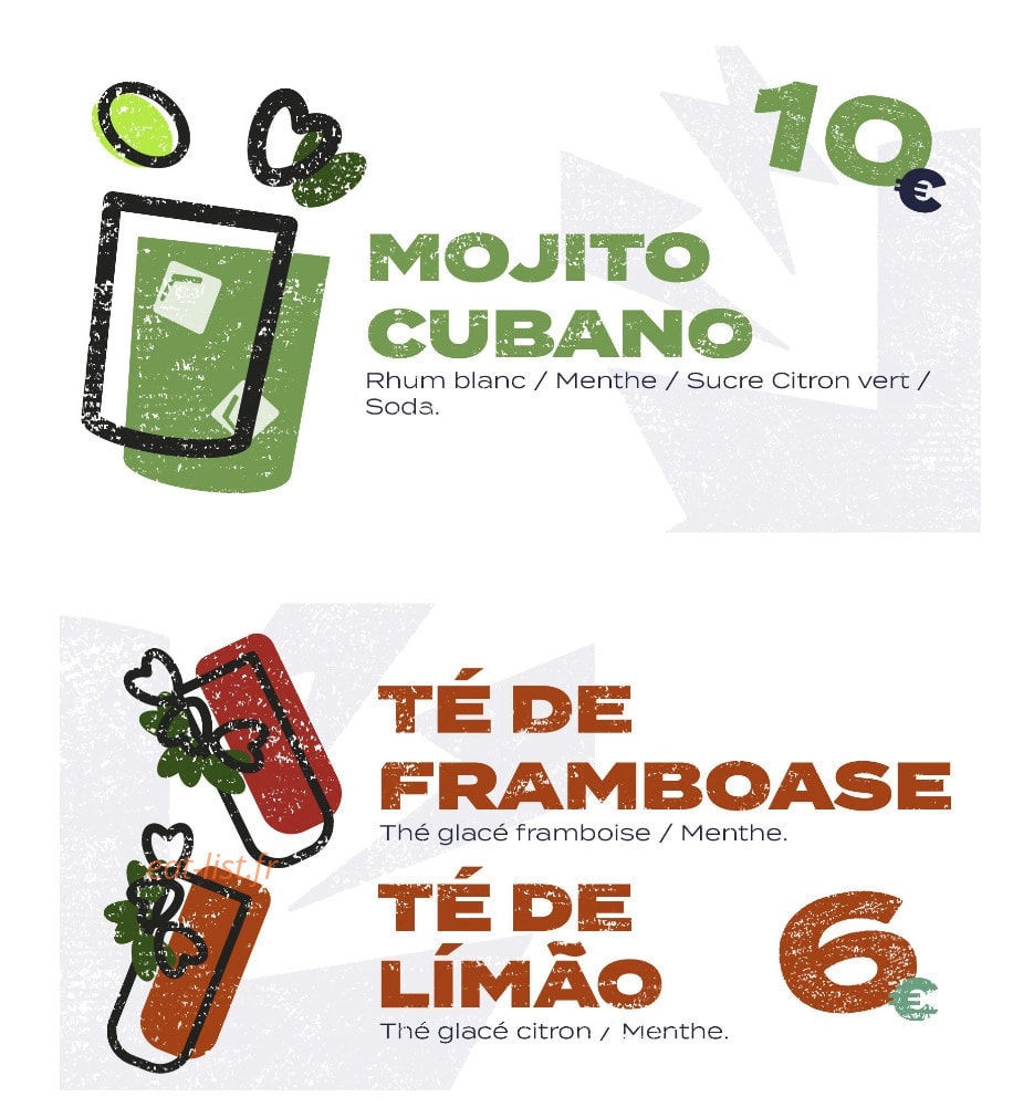 La Favela — carte page 6