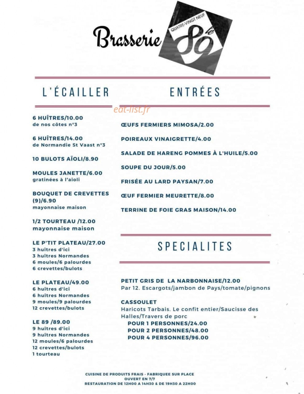 Le 89 — carte page 1